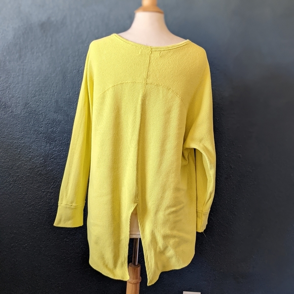 We the free oversized waffle top - Picture 2 of 5